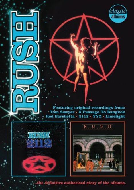 Rush: Classic Albums (Blu-ray + DVD), 4 Blu-ray Discs