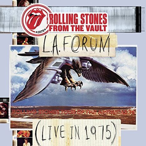 The Rolling Stones: From The Vault - L.A. Forum (Live In 1975) (180g), 3 LPs und 1 DVD