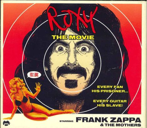 Frank Zappa (1940-1993): Roxy - The Movie (CD-Format), 1 DVD und 1 CD