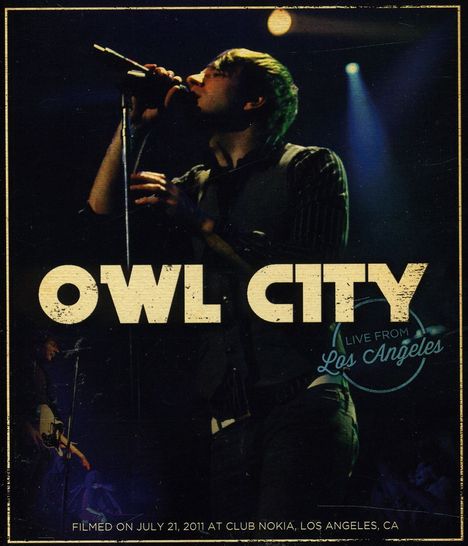 Owl City: Owl City: Live From Los Angele, Blu-ray Disc