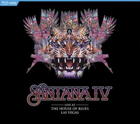 Santana: Santana IV: Live At The House Of Blues Las Vegas, 1 Blu-ray Disc und 2 CDs