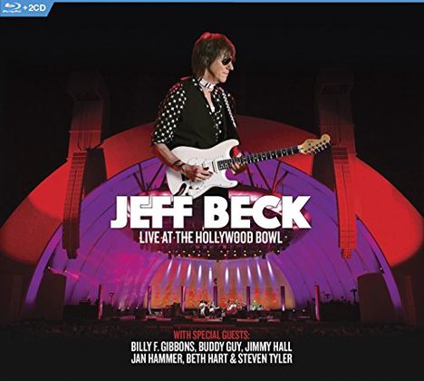 Jeff Beck: Live At The Hollywood Bowl, 2 CDs und 1 Blu-ray Disc