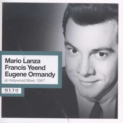 Mario Lanza &amp; Francis Yeend, CD
