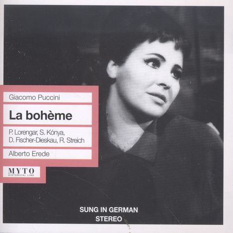 Giacomo Puccini (1858-1924): La Boheme (in dt.Spr.), 2 CDs