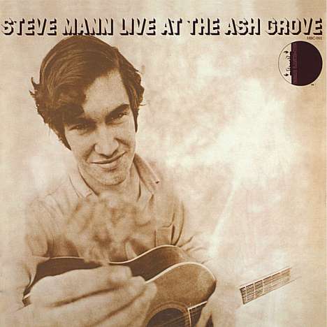 Steve Mann: Steve Mann Live At The Ash Gro, CD