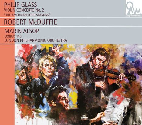 Philip Glass (geb. 1937): Violinkonzert Nr.2 "The American Four Seasons" (2009), CD