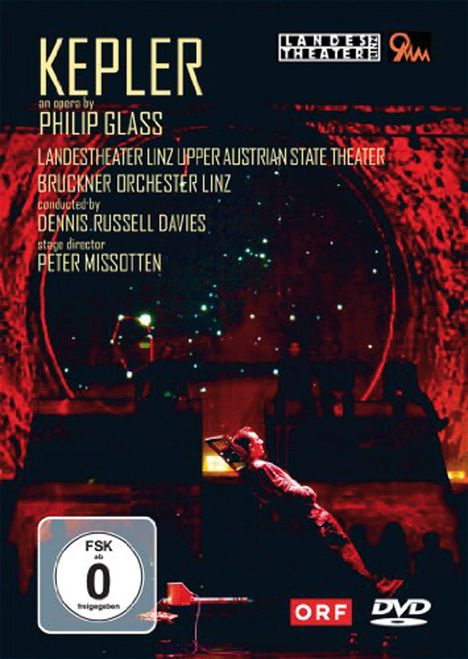 Philip Glass (geb. 1937): Kepler, DVD