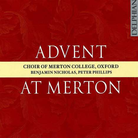 Merton College Choir Oxford - Advent At Merton, CD