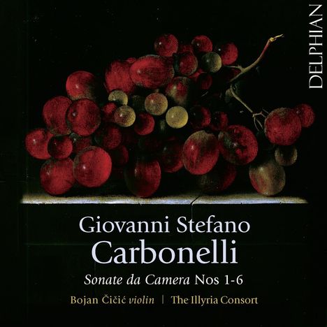 Giovanni Stefano Carbonelli (1690-1772): Sonaten für Violine &amp; Bc Nr.1-6, CD