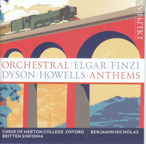 Merton College Choir Oxford - Orchestral Anthems, CD