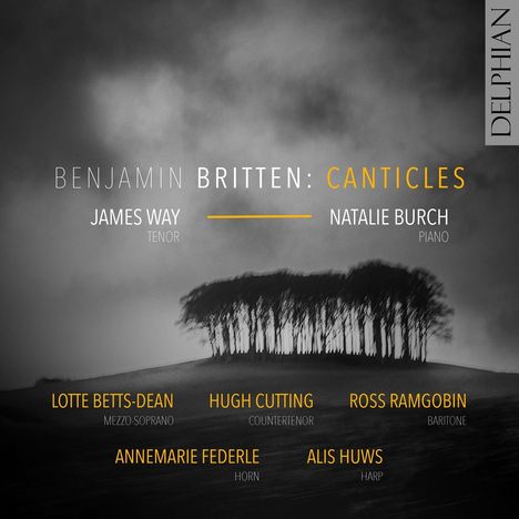 Benjamin Britten (1913-1976): Canticles opp.40,51,55,86,89, CD