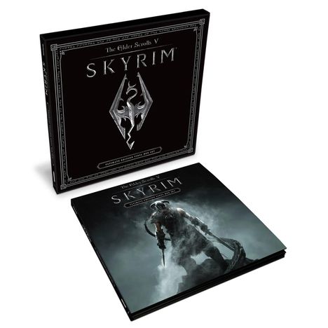 Jeremy Soule: Elder Scrolls V Skyrim (Clear Vinyl), 4 LPs