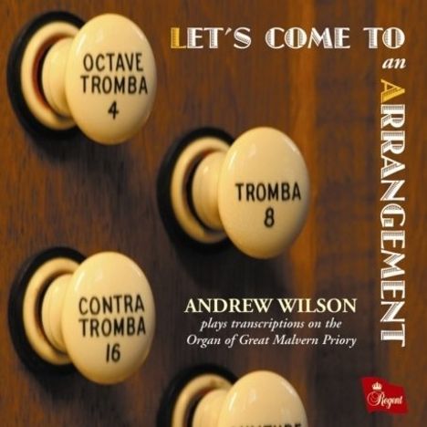 Andrew Wilson - Let's Come To an Arrangement, CD