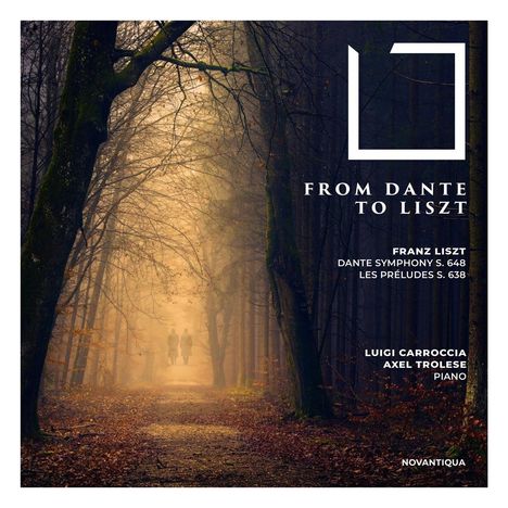 Franz Liszt (1811-1886): Dante-Symphonie für 2 Klaviere, CD