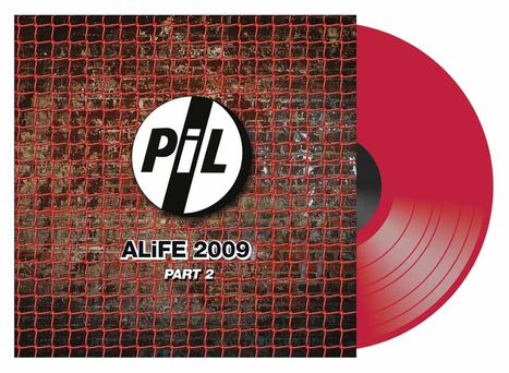 Public Image Limited (P.I.L.): Alife 2009 Part 2 (Limited-Edition) (Red Vinyl), LP