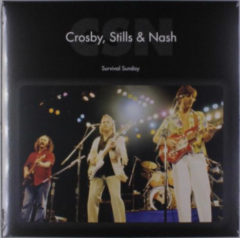 Crosby, Stills &amp; Nash: Survival Sunday 1980 Live Benefit, 2 LPs