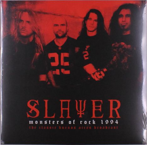 Slayer: Monsters Of Rock 1994 (Clear Vinyl), 2 LPs