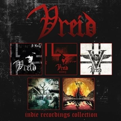 Vreid: Indie Recordings Collection (5CD), 5 CDs
