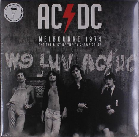 AC/DC: Melbourne 1974 And The Best Of The TV Shows 76 - 78 (Limited-Edition) (Clear Vinyl), 2 LPs