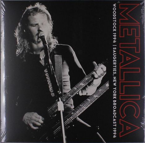 Metallica: Woodstock 1994: Saugerties, New York Broadcast 1994, 2 LPs