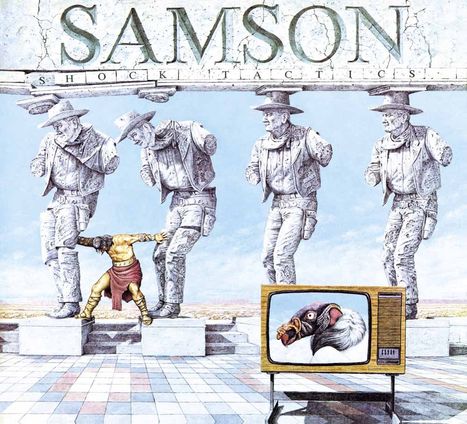 Samson: Shock Tactics, CD