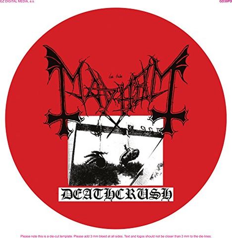 Mayhem: Deathcrush (Picture Disc), LP