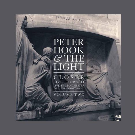 Peter Hook &amp; The Light: Closer - Live In Manchester 2011 Vol.1 (Limited Edition) (White Vinyl), LP