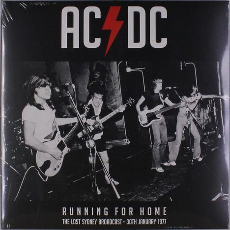 AC/DC: Running For Home - The Lost Sydney Broadcast 30th January 1977, 2 LPs