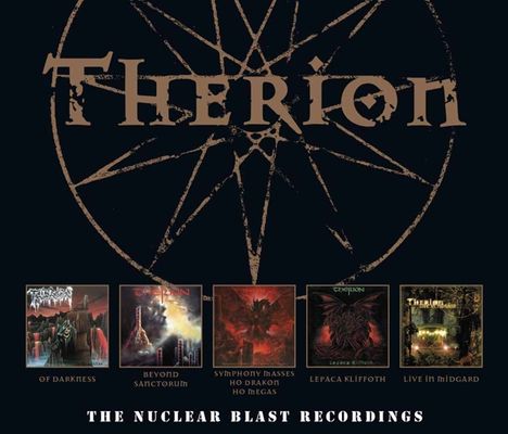 Therion: The Nuclear Blast Recordings, 6 CDs