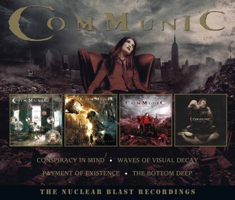 Communic: The Nuclear Blast Recordings, 4 CDs
