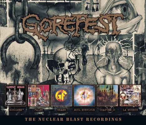 Gorefest: The Nuclear Blast Recordings, 6 CDs