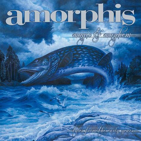 Amorphis: Magic &amp; Mayhem  - Tales From The Early Years (Clear W/ Orange &amp; Red Splatter Vinyl), 2 LPs