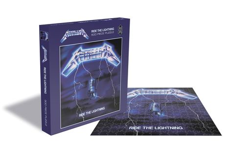 Metallica: Ride The Lightning (500 Piece Puzzle), Merchandise