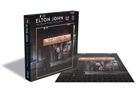 Elton John: Don't Shoot Me I'm Only The Piano Player (500 Piece Puzzle), Merchandise