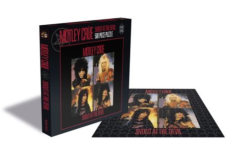 Mötley Crüe: Shout At The Devil (500 Piece Puzzle), Merchandise