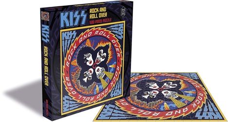 Kiss: Rock And Roll Over (500 Piece Puzzle), Merchandise