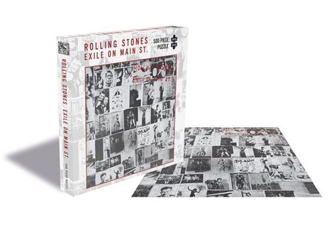 The Rolling Stones: Exile On Main St. (500 Piece Puzzle), Merchandise