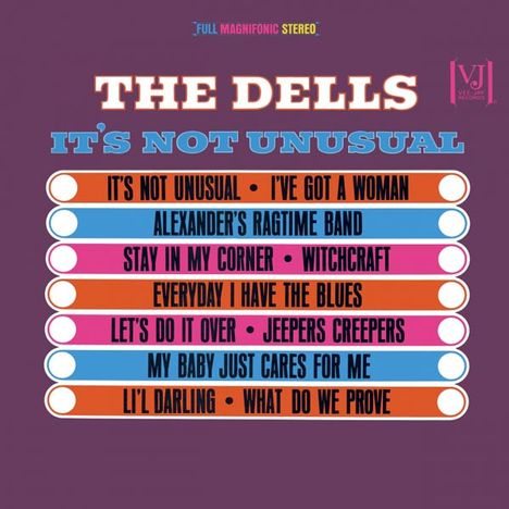 The Dells: It's Not Unusual (180g) (Limited Edition), LP