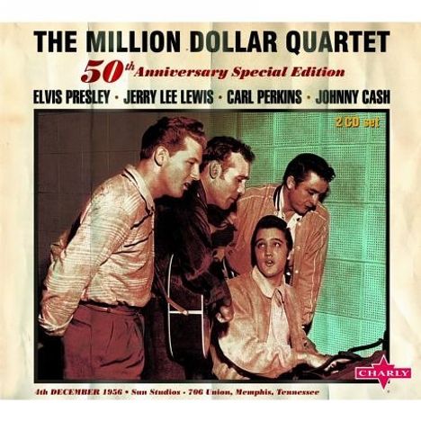 Million Dollar Quartet: 50th Anniversary Special Edition, 2 CDs