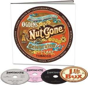 Small Faces: Ogdens' Nut Gone Flake (50th Anniversary Definitive Edition), 3 CDs, 1 DVD und 1 Buch