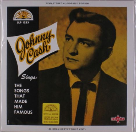 Johnny Cash: Sings The Songs That Made Him Famous (remastered) (180g) (Limited-Edition) (Colored Vinyl) (mono), LP
