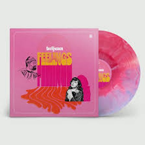 Brijean: Feelings (Limited Edition) (Blue &amp; Pink Swirl Vinyl), LP