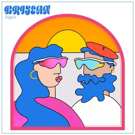 Brijean: Angelo (Pink &amp; Blue Marbled Vinyl), LP