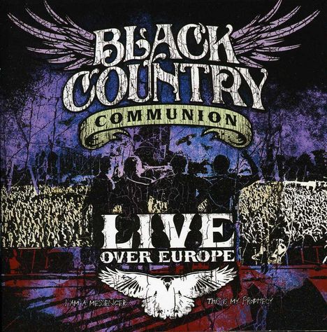 Black Country Communion: Live Over Europe, 2 CDs