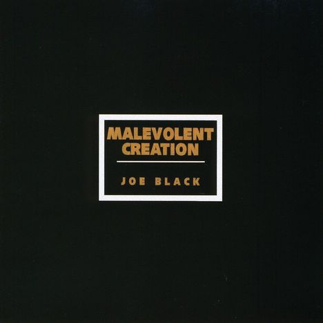 Malevolent Creation: Joe Black, CD