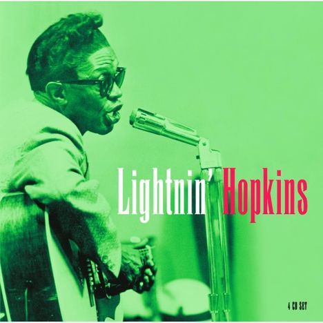 Sam Lightnin' Hopkins: The Houston Hurricane, 4 CDs
