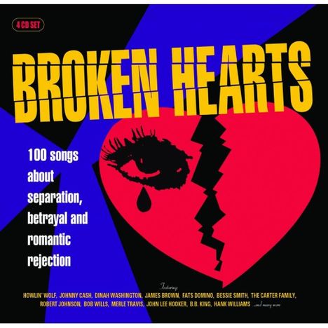 Broken Hearts, 4 CDs