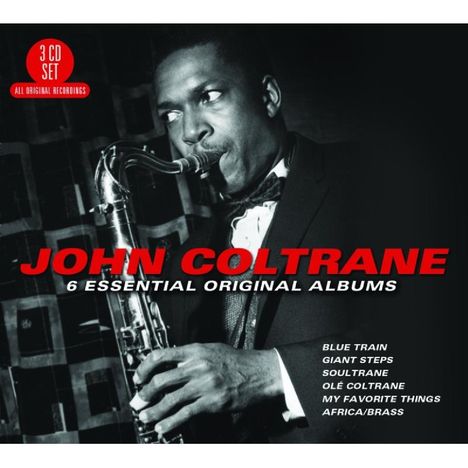 John Coltrane (1926-1967): 6 Essential Original Albums, 3 CDs