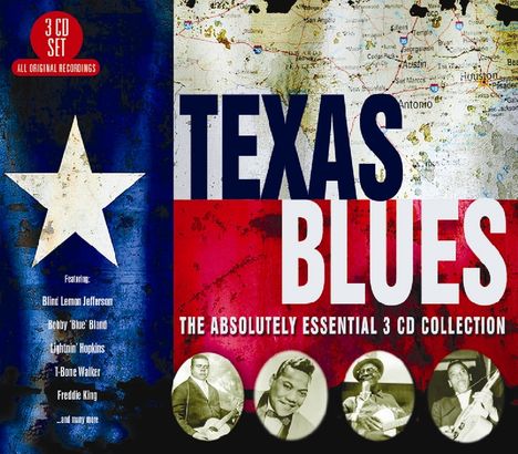 Texas Blues: Absolutely Essential Collection, 3 CDs