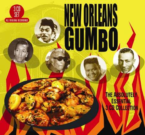 New Orleans Gumbo: The Absolutely Essential 3 CD Collection, 3 CDs